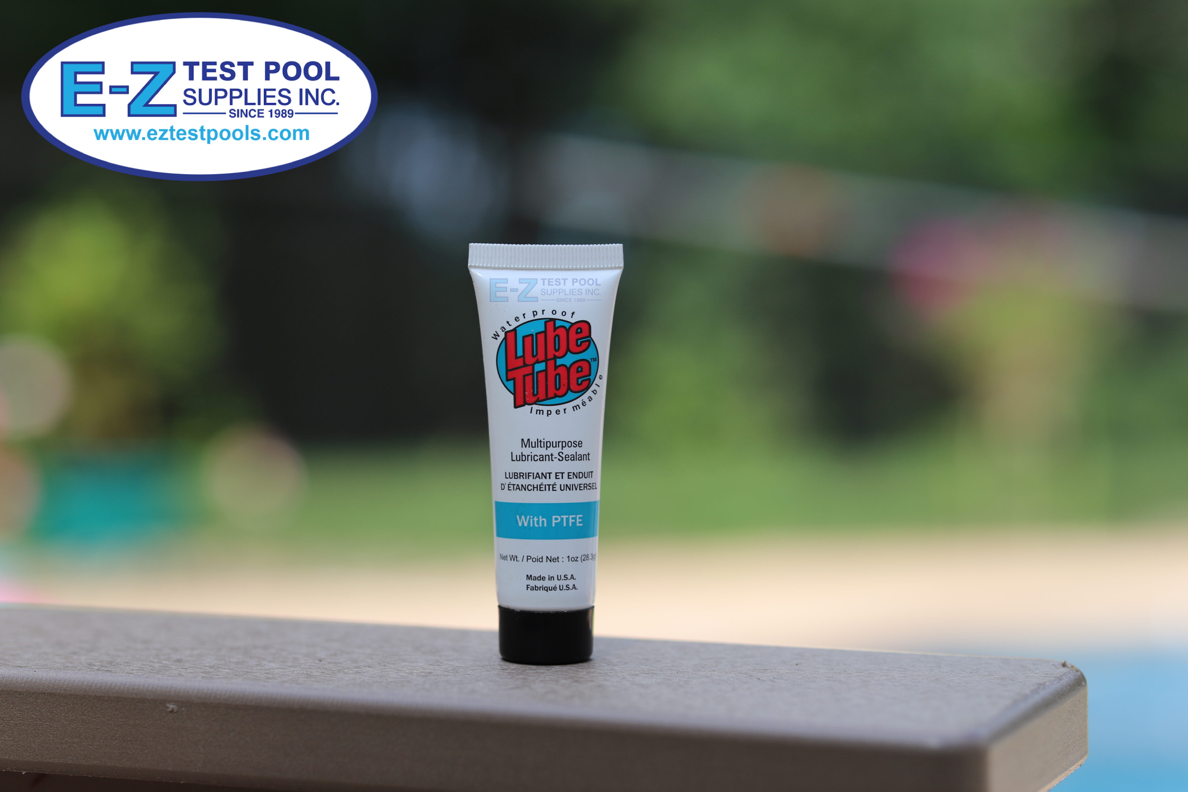 Lube Tube Pool & Spa Lubricant Sealant EZ Test Pool Supplies